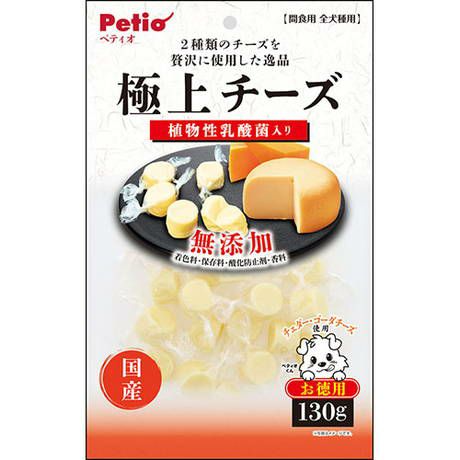 【30個セット】ペティオ ペティオ極上チーズ乳酸菌入り130g 15,542円