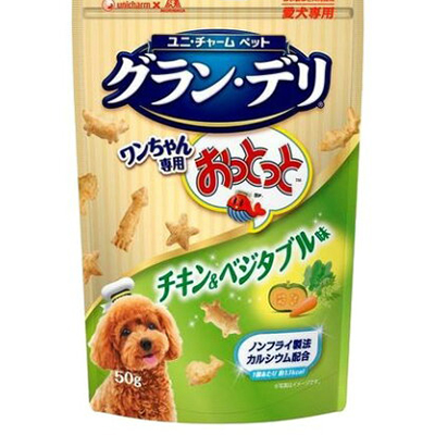 【72個セット】ユニ・チャーム グラン･デリワンちゃん専用おっとっとチキン&amp;ベジタブル味50g
