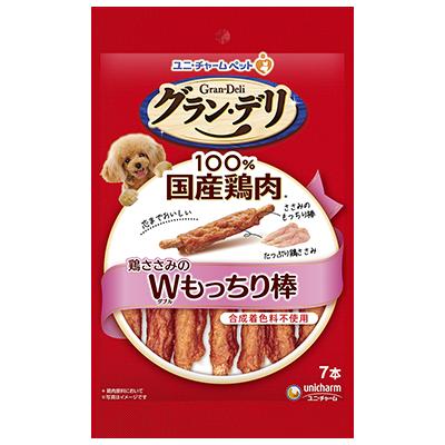 【24個セット】グラン･デリきょうのごほうび鶏ささみのダブルもっちり棒7本