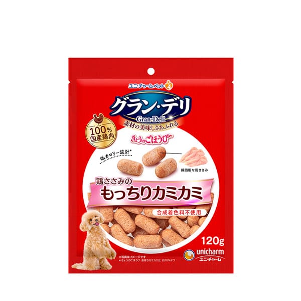 【36個セット】グラン･デリきょうのごほうび鶏ささみのもっちりカミカミ120g