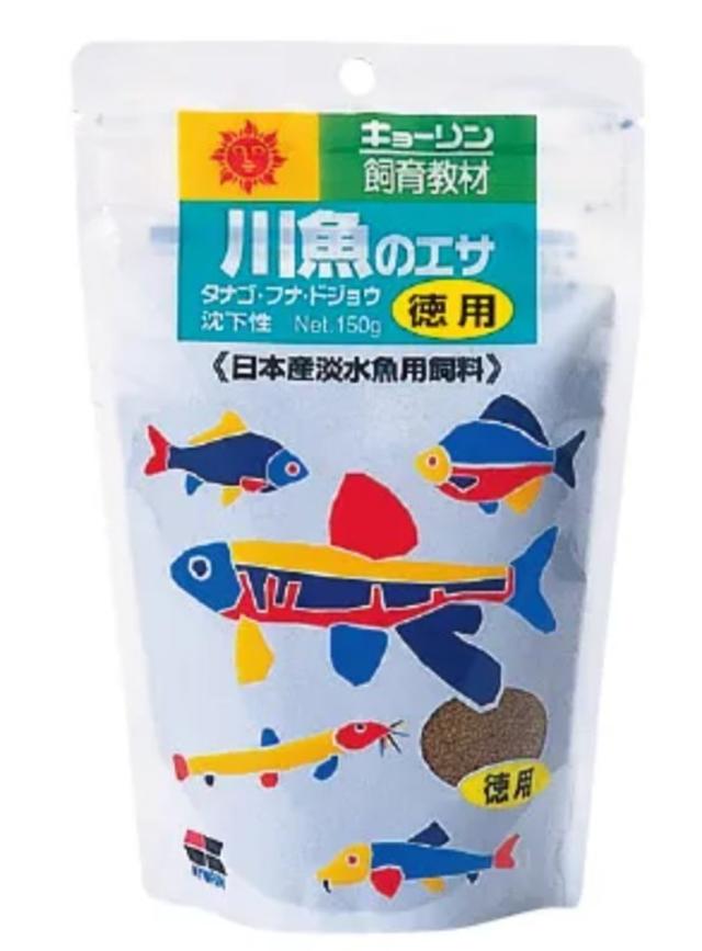 【50個セット】キョーリン 飼育教材 川魚のエサ 徳用 150g