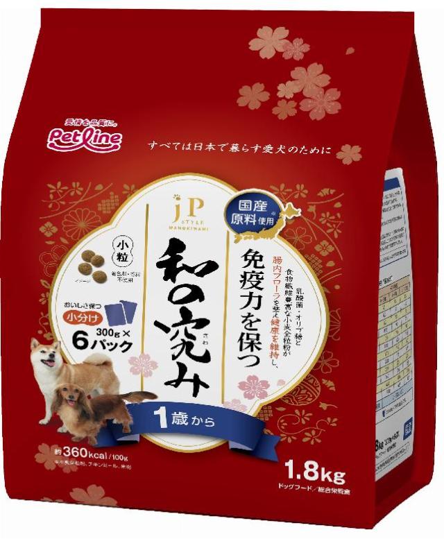 【4個セット】ペットラインJPスタイル和の究み1歳から1.8kg