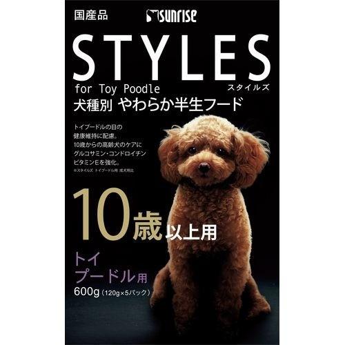 【15個セット】マルカン（サンライズ） スタイルズトイプードル用10歳以上用600g
