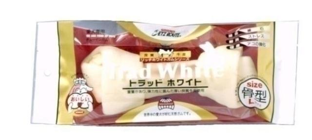 【16個仕かける】ペッツルート トラッドホワイトガム トラッドホワイトガム骨型L