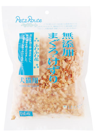 【60個セット】ペッツルート 無添加けずり無添加まぐろけずりふわふわ花20ｇ