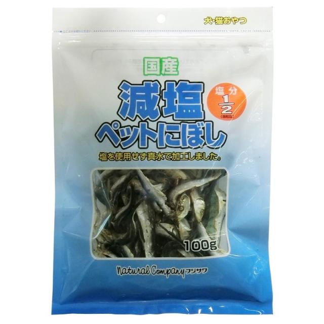 【40個セット】フジサワ減塩ペットにぼし100g