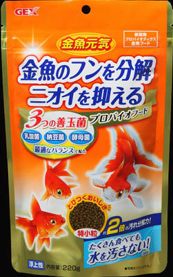 【36個セット】ジェックス 金魚元気 プロバイオ フード 220g