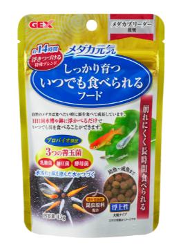 【48個セット】ジェックス　ジェックスメダカ元気いつでも食べられるフード浮上性15g