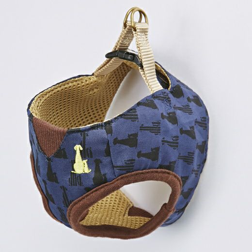 【6個セット】ペティオ Add.MateシンボルベストハーネスSネイビー