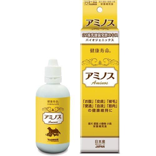 【6個セット】トーラス TAURUS 乳酸菌生産物質 アミノス 100ml 犬 猫 サプリメント