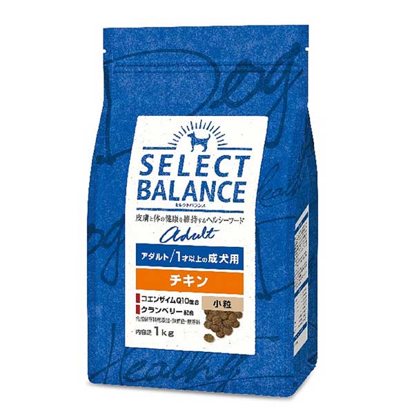 【8個セット】ベッツ・チョイス・ジャパン セレクトバランスアダルトチキン小粒1才以上の成犬用1kg ドッグフード
