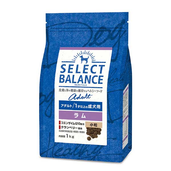 【8個セット】ベッツ・チョイス・ジャパン セレクトバランス アダルト ラム 小粒 1才以上 成犬用 1kg