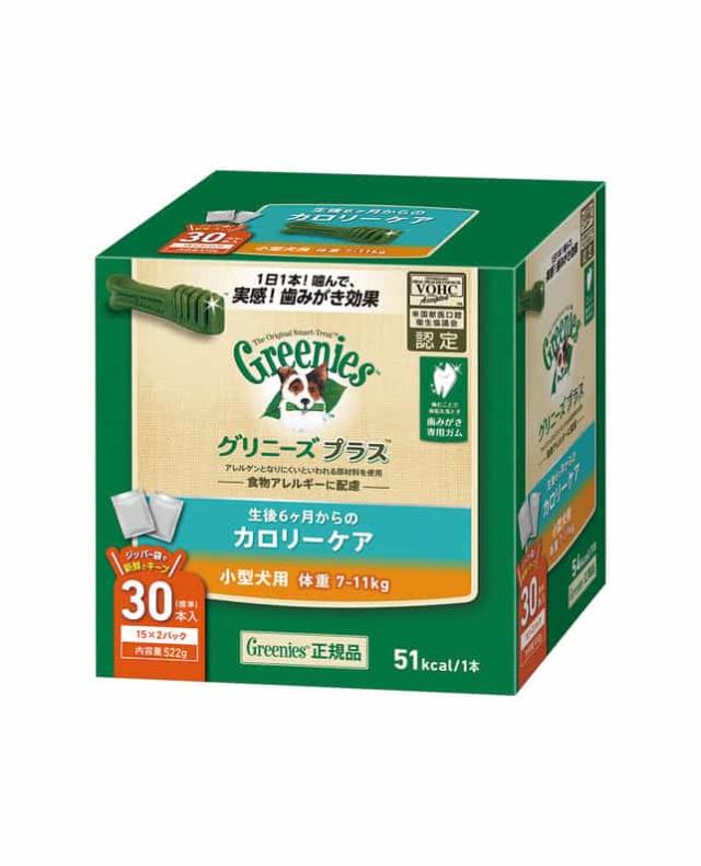 【12個セット】 マースジャパンリミテッド グリニーズプラス カロリーケア 小型犬用 体重7〜11kg 30本入り