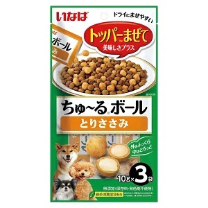 【48個セット】ちゅ〜るボールとりささみ10g×3袋