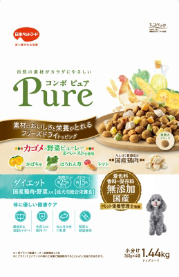 【8個セット】日本ペットフード コンボピュアドッグダイエット1.44kg