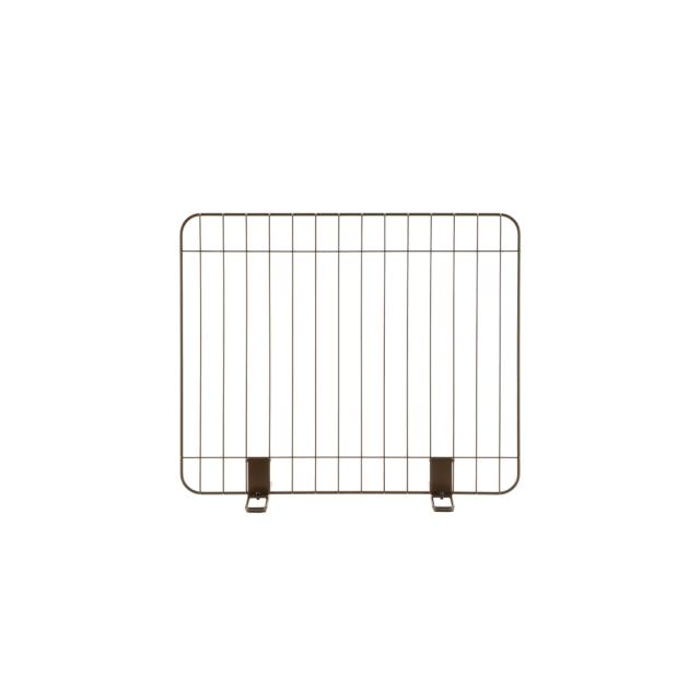 リッチェル 【2個セット】リッチェル  スタンド 簡易 ペットゲート 60 ブラウン