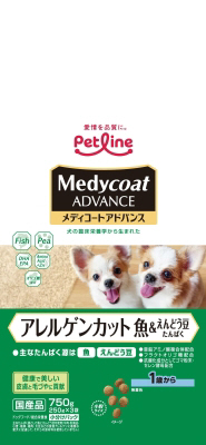 【6個セット】メディコートアドバンスアレルゲンカット魚＆えんどう豆たんぱく1歳から750g