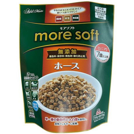 【12個セット】ペティオ　Add.Mate moresoft ホースシニア 500g