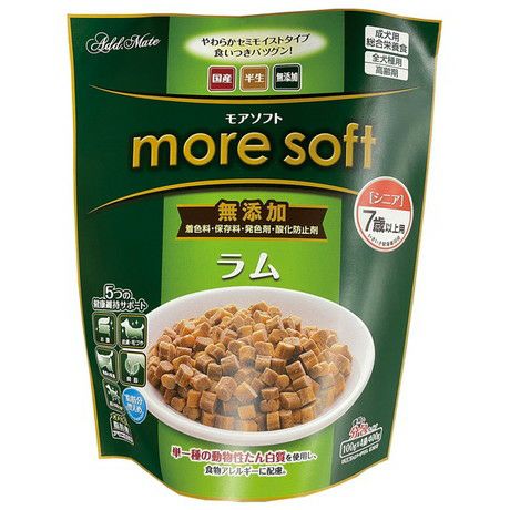 【6個セット】ペティオ Add.Mate  more soft モアソフト ラムシニア 400g