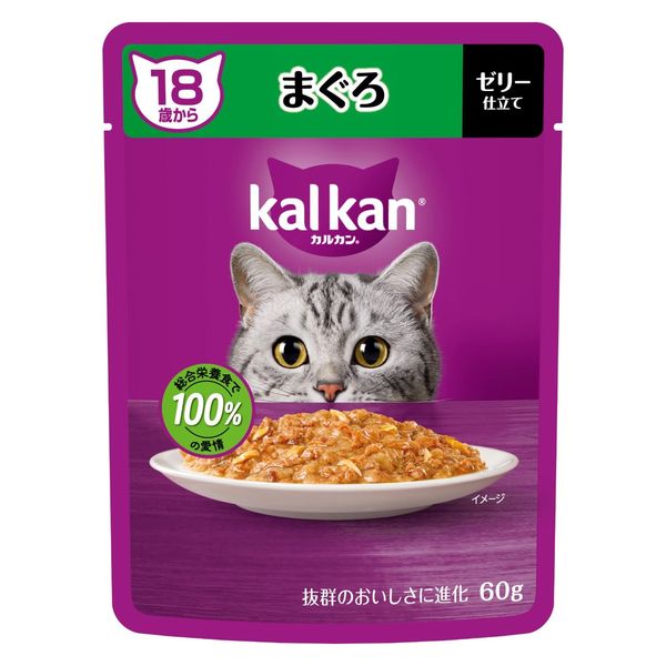 【120個セット】マースジャパン カルカンパウチ　18歳から　まぐろ 60g 10,317円