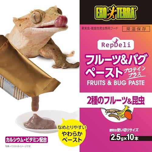 【12個セット】RepDeli　フルーツ＆バグペースト　プロテインプラス 2．5g10本