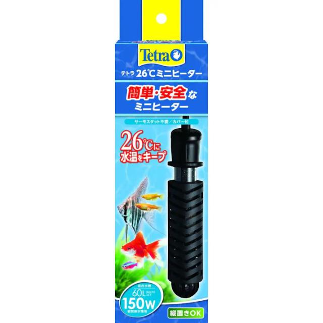 【3個セット】スペクトラム ブランズ ジャパン株式会社 テトラ 26℃ ミニヒーター 150W