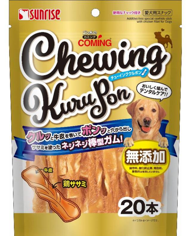 【24個セット】マルカン ゴン太のカミング　チューイングクルポン 20本