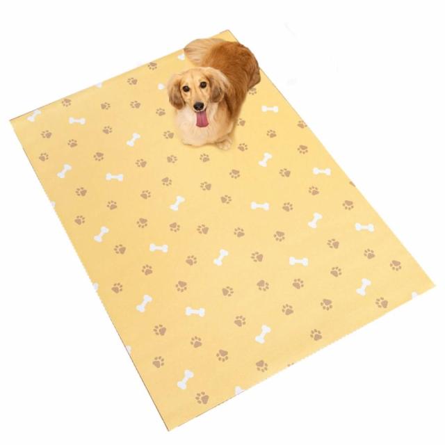 オカ株式会社 【4個セット】オカ株式会社 ラクペトモ　ケージマット　大判サイズ 約90×120　ベージュ