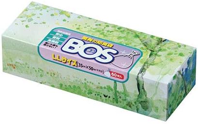 【20個セット】クリロン化成 驚異の防臭袋ＢＯＳ箱型ＬＬサイズ６０枚入