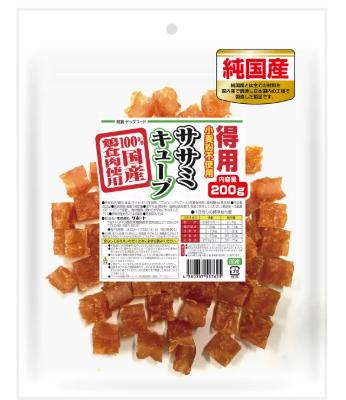 【40個セット】サポート 得用　ササミキューブ２００ｇ