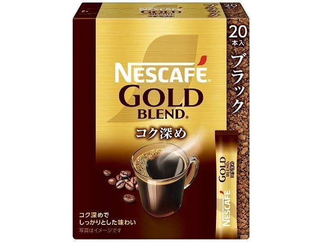 【24個セット】ネスレ日本　ネスカフェ　ゴールドブレンドコク深めＳＴ　ブラック 20P