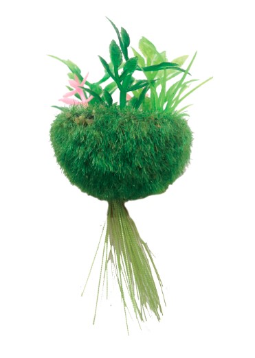 【12個セット】 株式会社マルカン(ニッソー) NAPｰ574 テーブルアクア 浮かべる癒し苔玉 貳(ニ) 5,352円