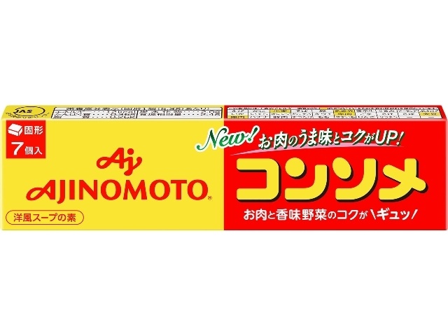 【288個セット】味の素 「味の素KKコンソメ」固形７個入箱 37.1g