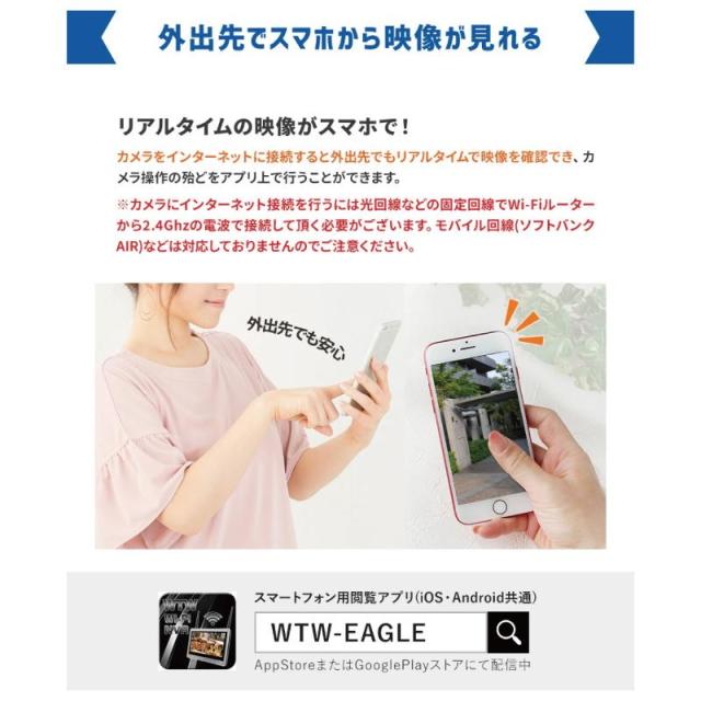 塚本無線 防犯カメラ バッテリーカメラ 屋外 家庭用 充電式 ソーラー 400万画素 ちび太 防犯灯 WTW-EGR2518W microSDカードセット_6
