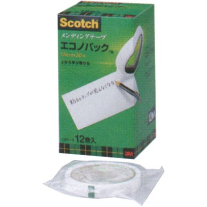 3M Scotchメンディングテープ エコノパック 大巻 （15mm×30m