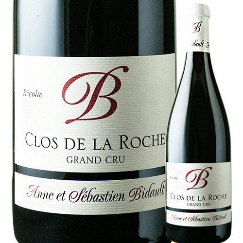 ワイン 赤ワイン クロ・ド・ラ・ロッシュ・グラン・クリュ アンヌ エ セバスティアン ビドー 2022年 フランス ブルゴーニュ フルボディ 750mlの通販は