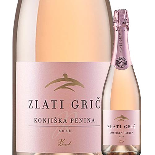 ワイン スパークリングワイン ぺニーナ・ロゼ ズラティ・グリツ NV スロベニア ポドラウイエ 辛口 750mlの通販は