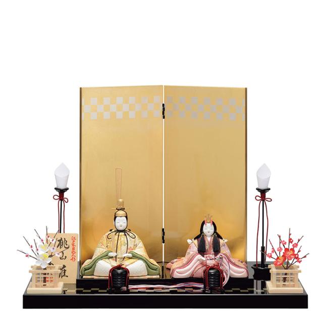 きめこみ 木目込み人形 一秀 雛人形 木製 雛人形 おしゃれ 雛人形 コンパクト ひな祭り 人形 親王飾 桃山雛号の通販はau Pay マーケット 人形広場 Au Pay マーケット店