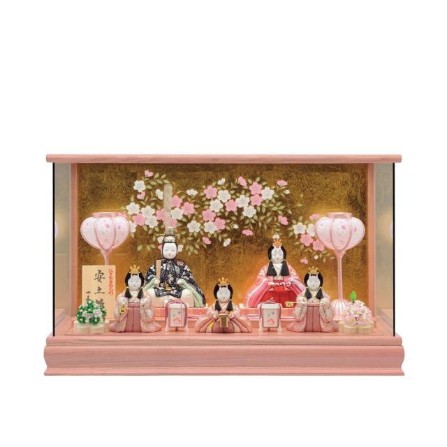 きめこみ 木目込み人形 一秀 雛人形 木製 雛人形 おしゃれ 雛人形 コンパクト ひな祭り 人形 五人飾 安土雛16 5号 ケース入りの通販はau Pay マーケット 人形広場 Au Pay マーケット店