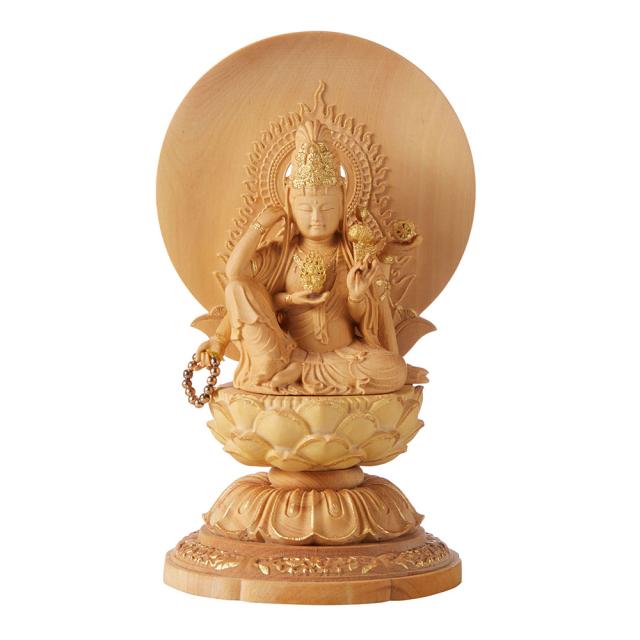 Riyak ベーシック 如意輪観音 如意宝珠と法輪で願いをかなえる オブジェ 雑貨 縁起物 の通販はau Pay マーケット 人形広場 Au Pay マーケット店
