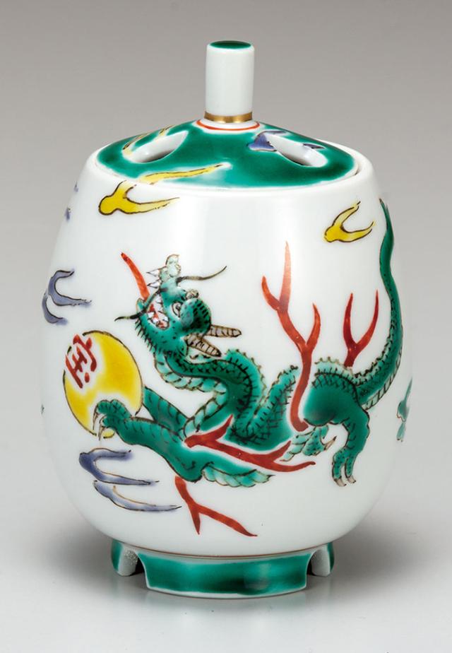 九谷焼 3号豆香炉 竜 川田稔の通販はau Pay マーケット 人形広場 Au Pay マーケット店