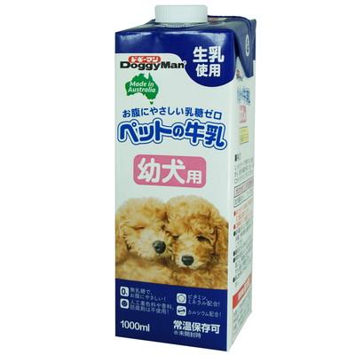 お得10個セット ドギーマンハヤシ ペットの牛乳 幼犬用 1000ml ペット ※取寄商品 賞味期限：3ヵ月以上の通販は