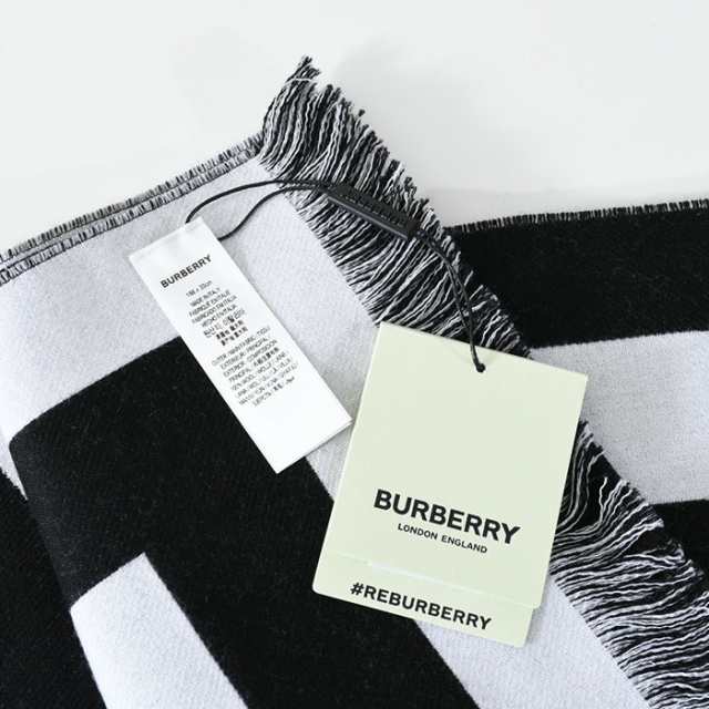 BURBERRY バーバリー マフラー ロゴウールマフラー 8054214 ユニ