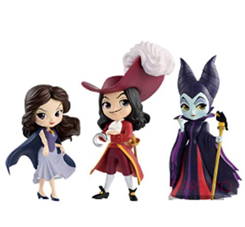 Disney Character Q Posket Petit Villains U フィギュア 全3種セット 中古品 の通販はau Pay マーケット エッジ