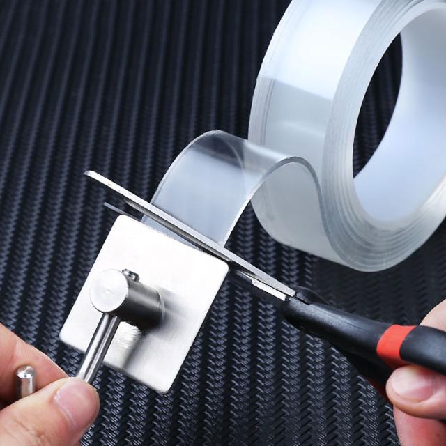 両面テープ 透明 超強力テープ はがせる 1m 2m 多機能テープ 粘着テープ のり残らず 繰り返し利用可能 水洗い可 滑り止めテープ ナノ魔法の通販はau Pay マーケット 新明雑貨店 Au Pay マーケット店