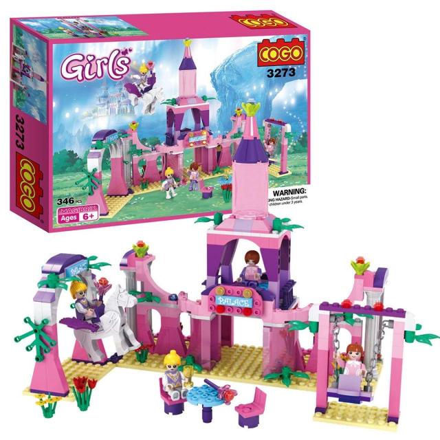 Cogo ブロック オモチャ 夢幻の世界 知育 積み木 女の子 玩具 プレゼント 3歳以上 346pcs Cg3273の通販はau Pay マーケット かみかぜすとあ