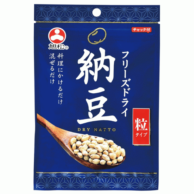 送料無料 フリーズドライ納豆 粒タイプ 30g ×60袋 乾燥納豆 納豆菌 そのまま食べる納豆 発酵食品 トッピング 菌活 腸活 旭松食品_5