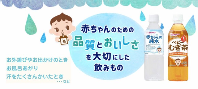 和光堂 ベビーのじかん 赤ちゃんの純水 500ml ×48本 (24本入×2ケース) 送料無料の通販はau PAY マーケット  クイックファクトリー au PAY マーケット－通販サイト