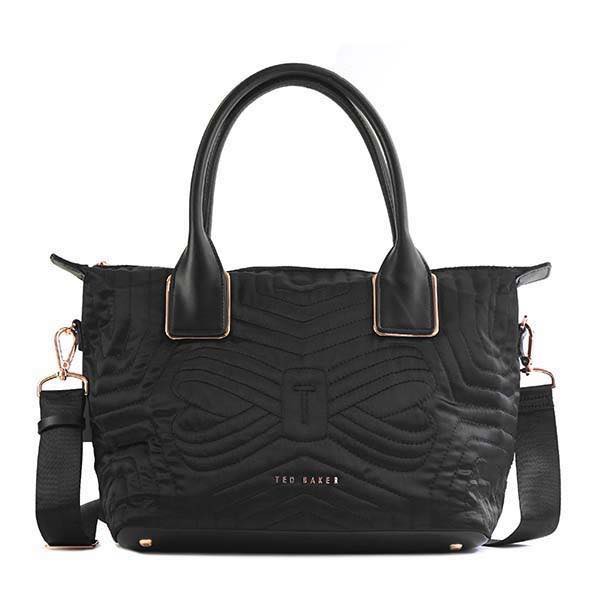 テッドベーカー TED BAKER QUILTED BOW SMALL NYLON TOTE トートバッグ