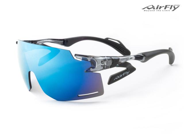 【即納】 正規品 AirFly エアフライ スポーツサングラス ミラーレンズ ブルー AF-301 C-34BK ZYGOSPEC社 ジゴスペック_2